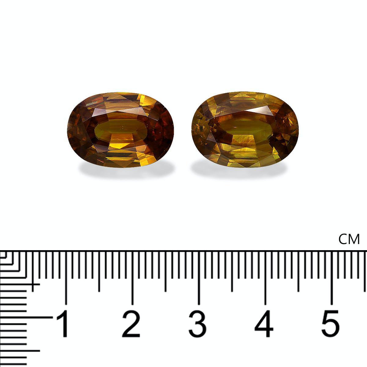Picture of Golden Yellow Sphene 16.80ct - Pair (SH1199)