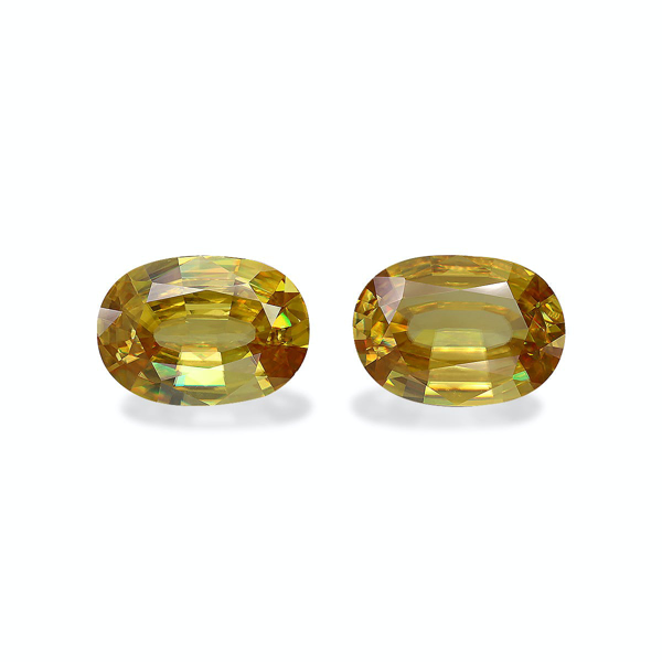 Corn Yellow Sphene 19.23ct - Pair (SH1210)