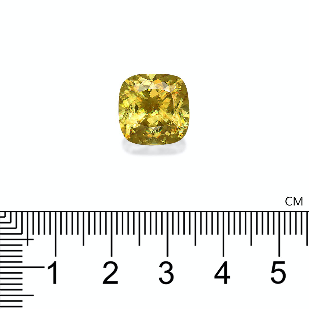 Picture of Lemon Yellow Sphene 9.91ct - 12mm (SH1217)