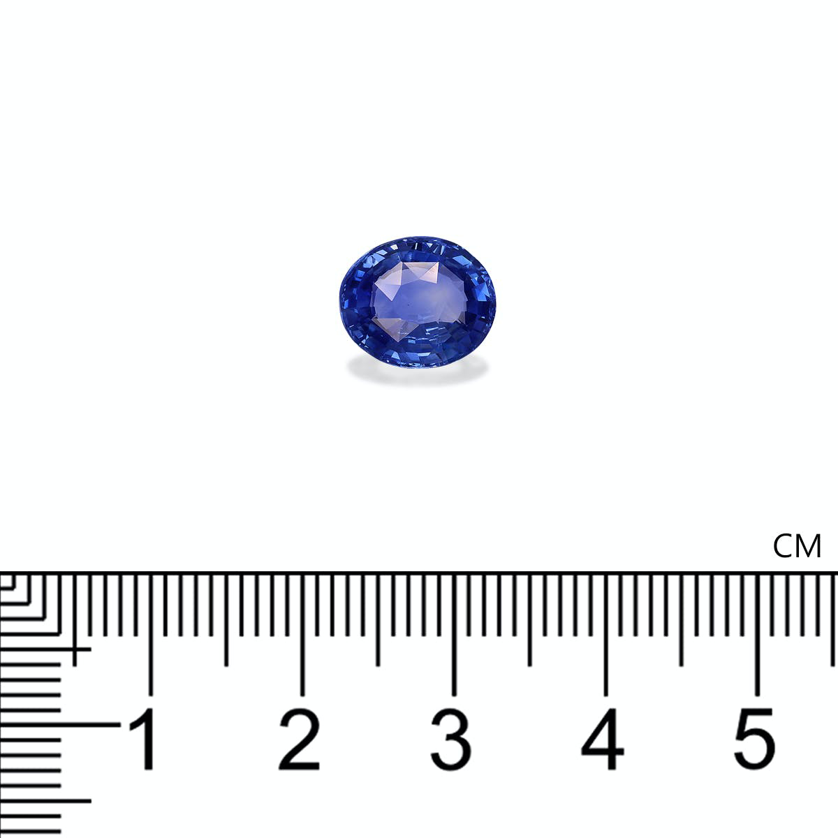 Picture of Blue Sapphire Unheated Sri Lanka 3.57ct - 10x8mm (BS0263)