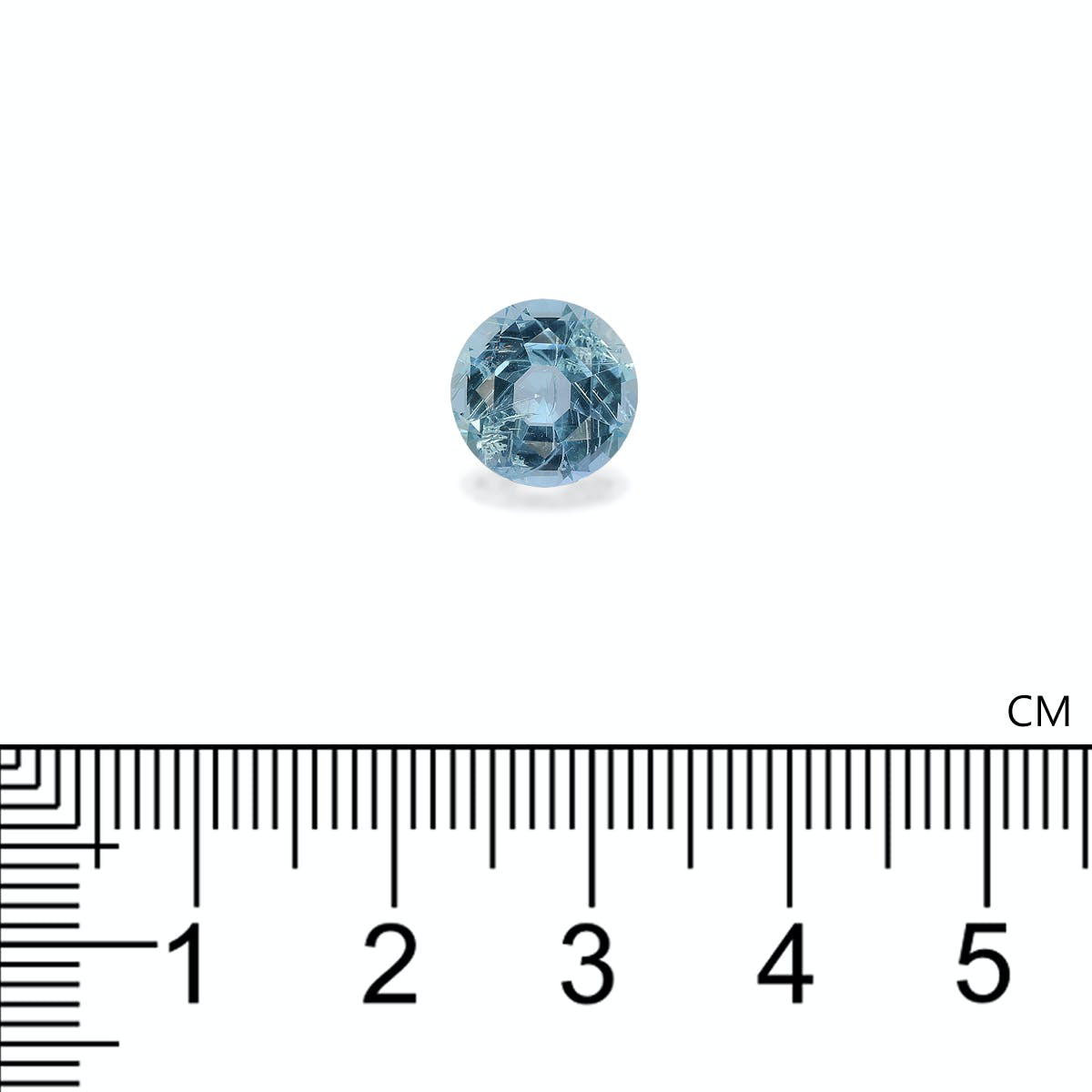 Picture of Baby Blue Aquamarine 2.89ct - 9mm (AQ3433)