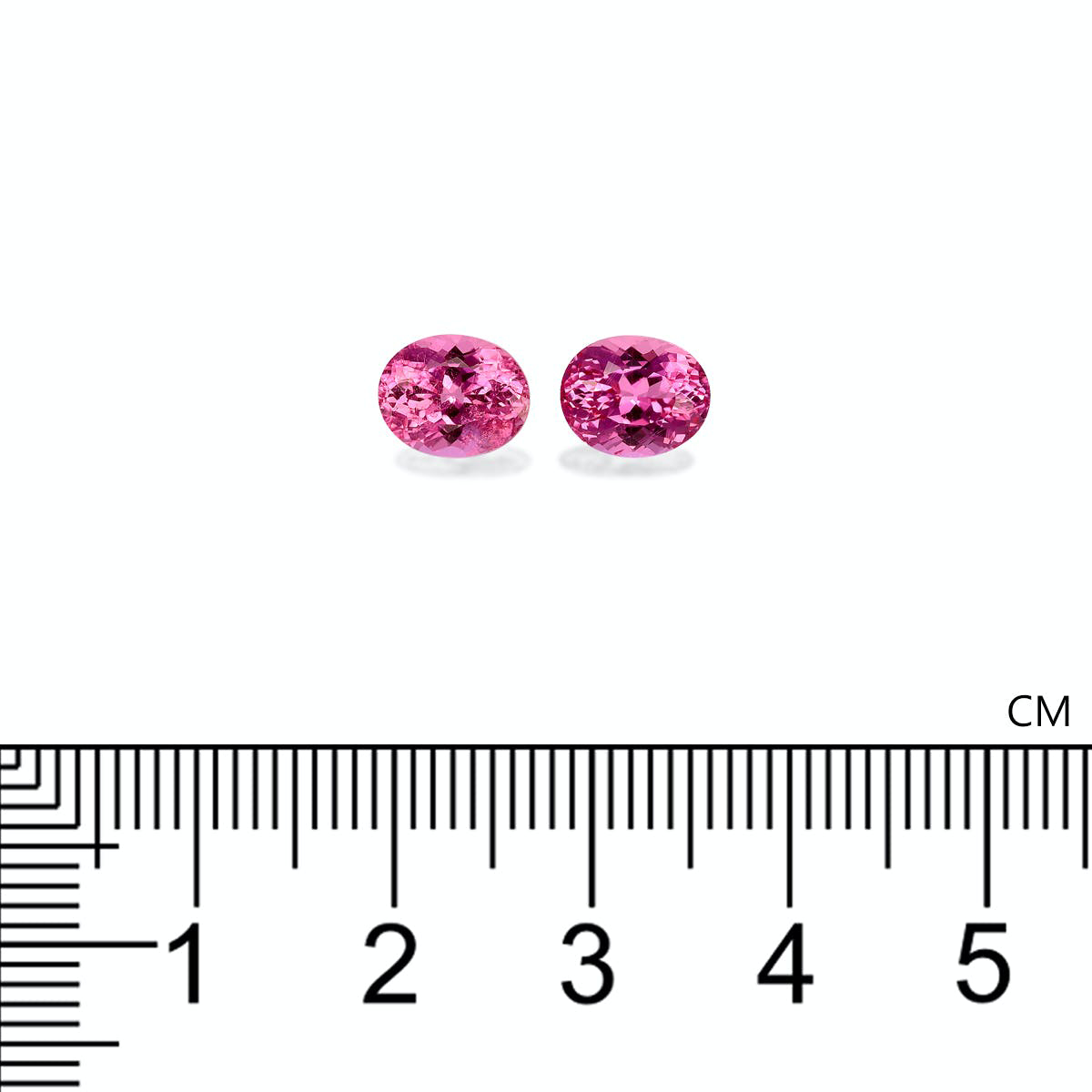 Picture of Fuscia Pink Rubellite Tourmaline 3.13ct - 8x6mm Pair (RL1242)