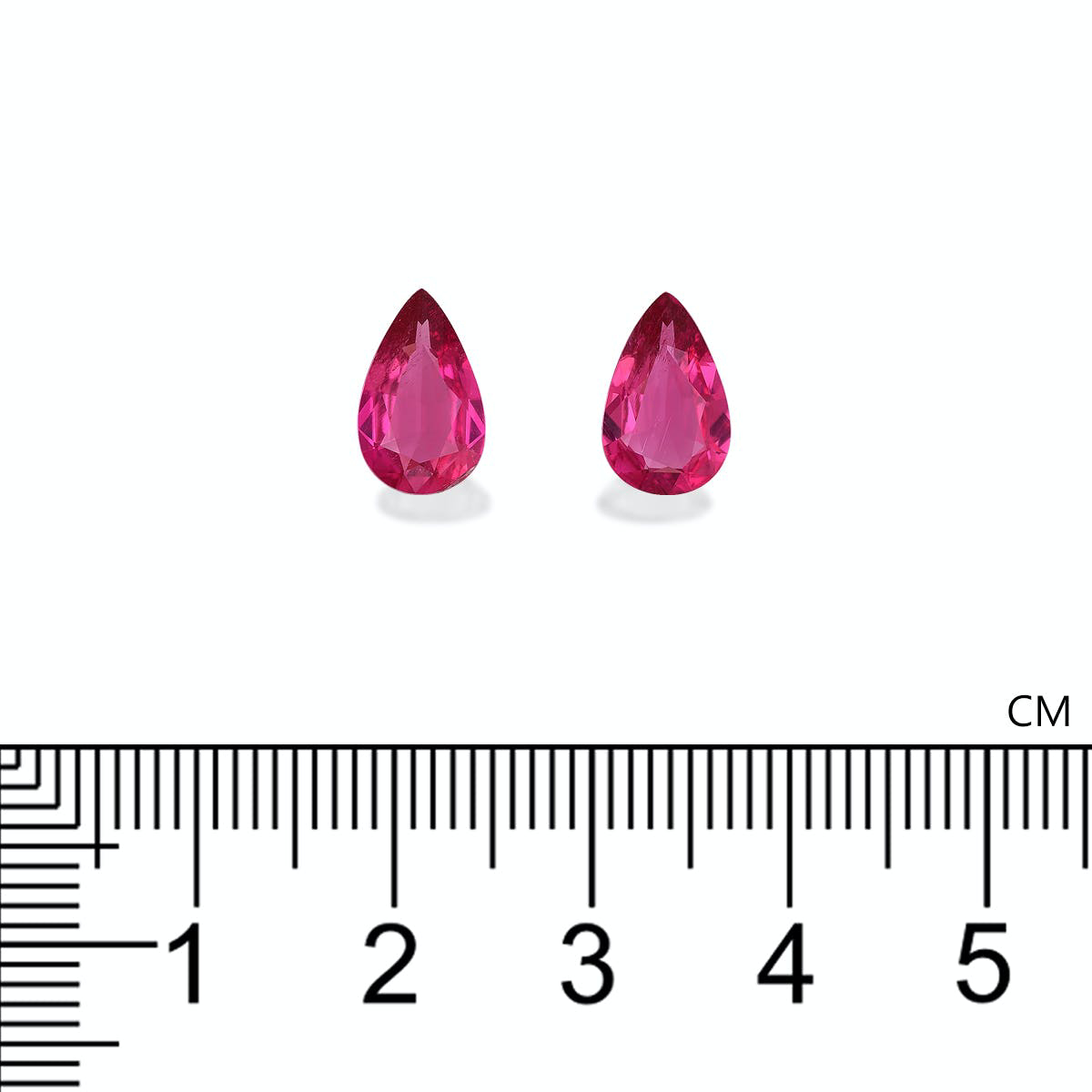 Picture of Vivid Pink Rubellite Tourmaline 2.99ct - Pair (RL1254)