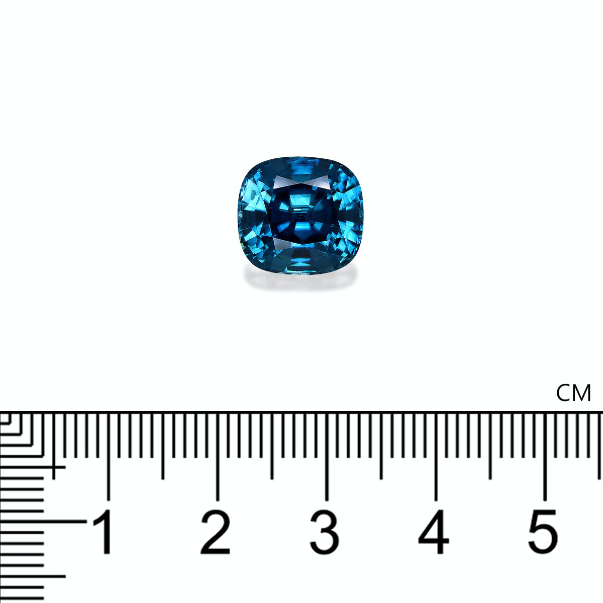 Cobalt Blue Zircon 10.58ct - 11mm (ZI0749)