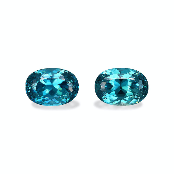Blue Zircon 17.53ct - Pair (ZI0799)