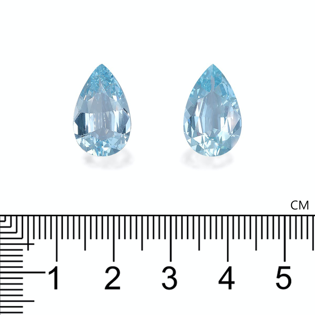 Baby Blue Aquamarine 9.62ct - Pair (AQ3476)