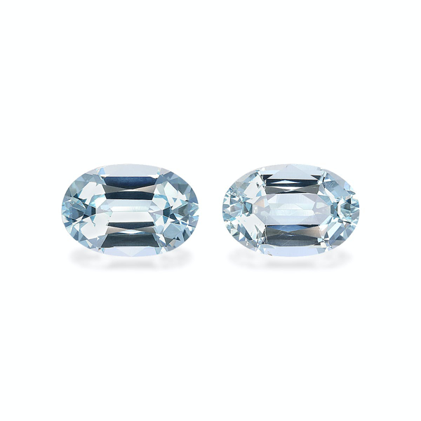 Baby Blue Aquamarine 6.82ct - Pair (AQ3487)