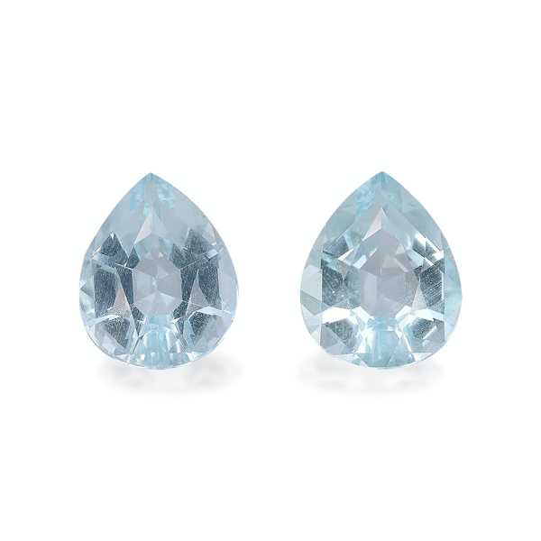 Baby Blue Aquamarine 8.20ct - 12x10mm Pair (AQ3540)