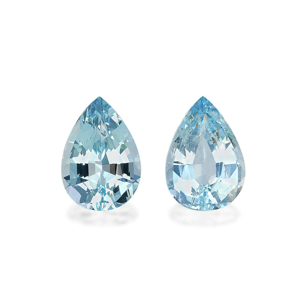 Baby Blue Aquamarine 7.92ct - Pair (AQ3541)