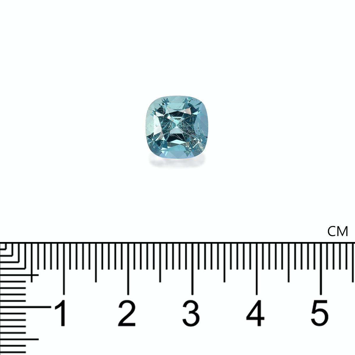 Teal Blue Aquamarine 3.57ct - 10mm (AQ3594)