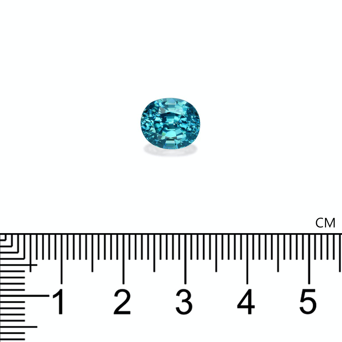 Blue Zircon 5.76ct (ZI0812)