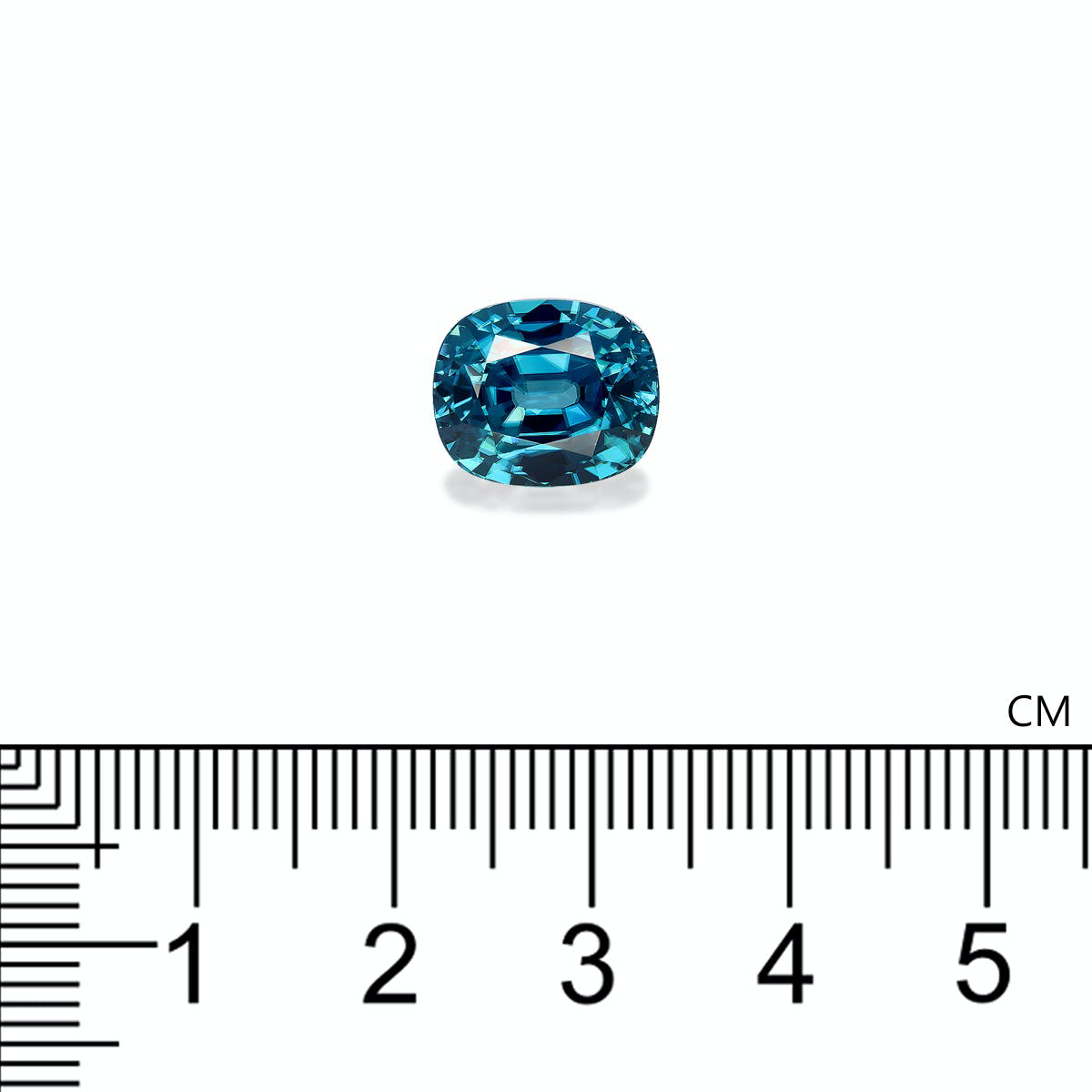 Cobalt Blue Zircon 8.87ct - 11x9mm (ZI0843)