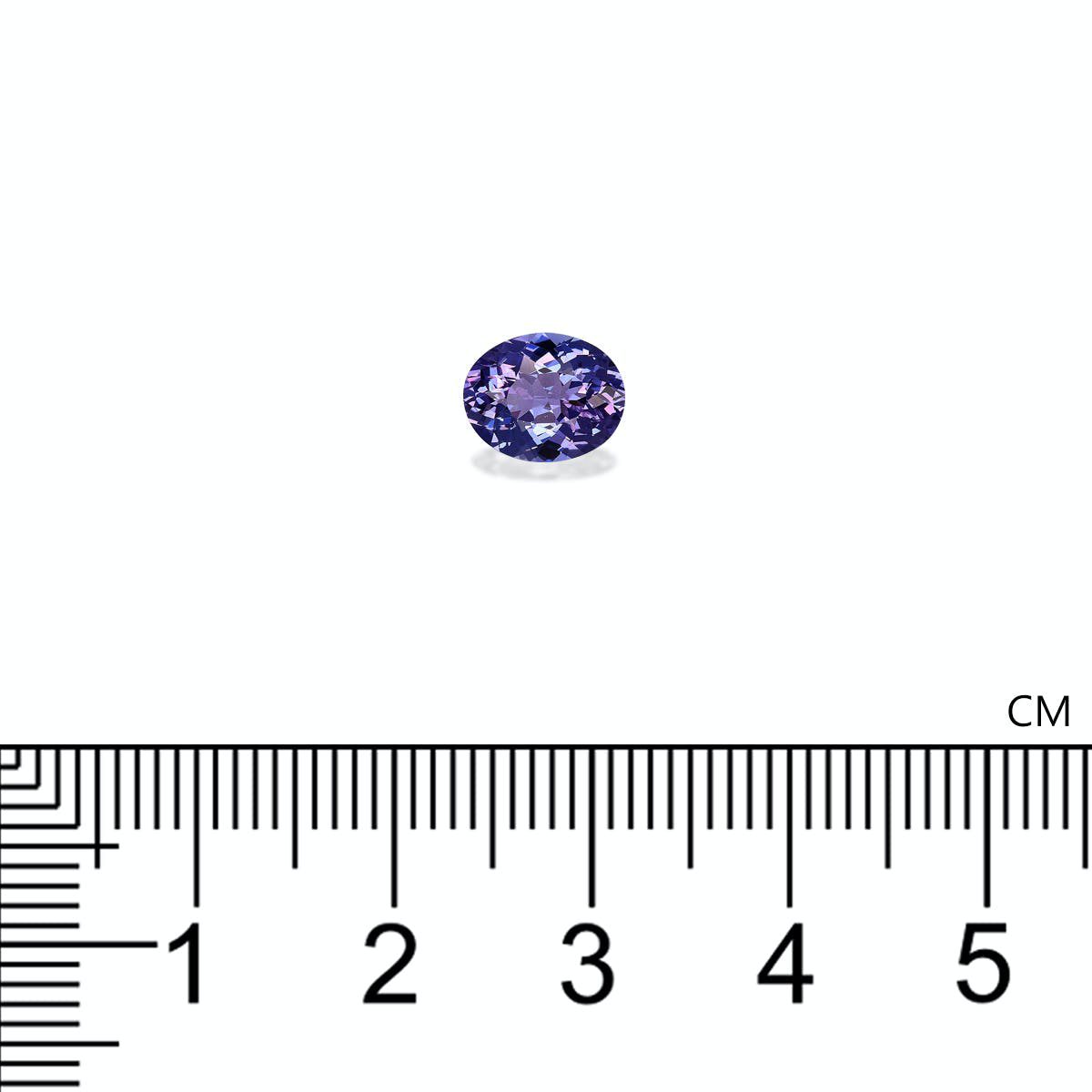 AA Violet Blue Tanzanite 1.36ct - 8x6mm (TN0827)