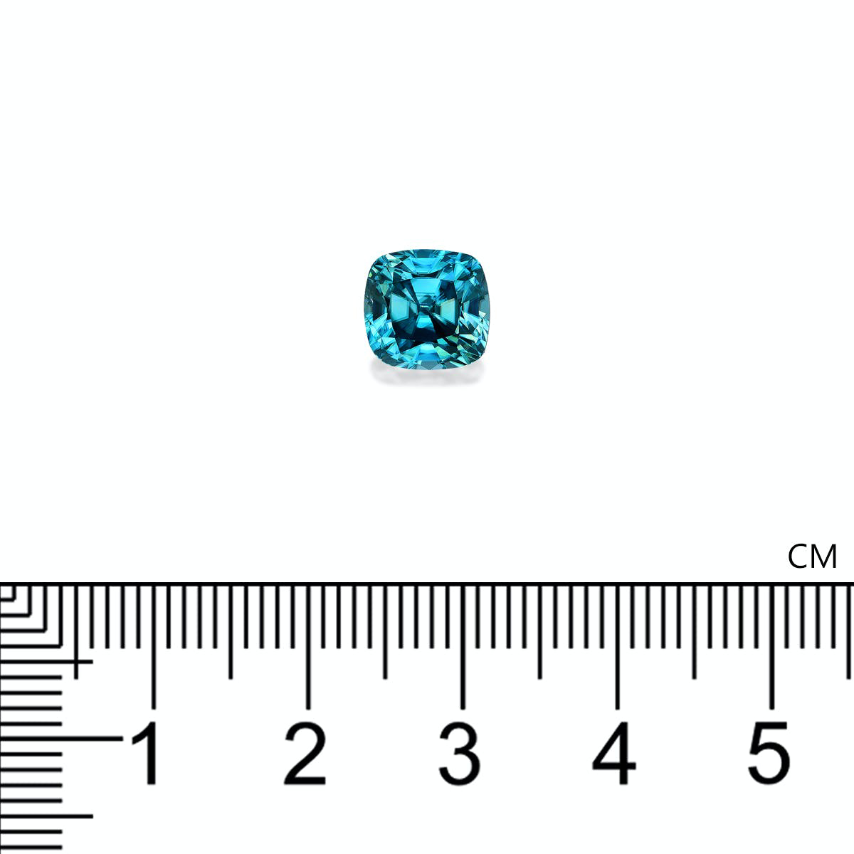 Blue Zircon 4.65ct - 8mm (ZI0878)