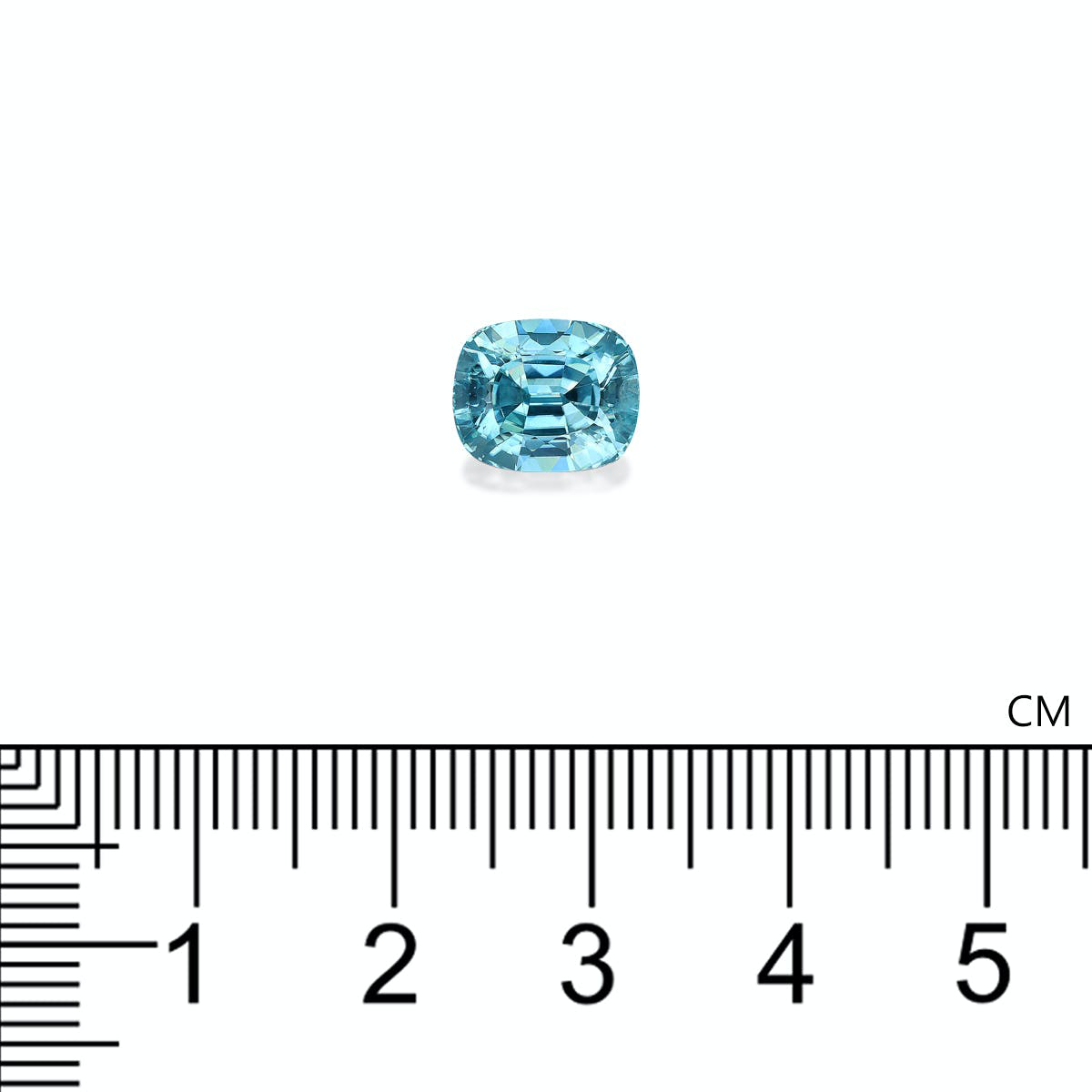 Blue Zircon 5.31ct - 9x7mm (ZI0887)