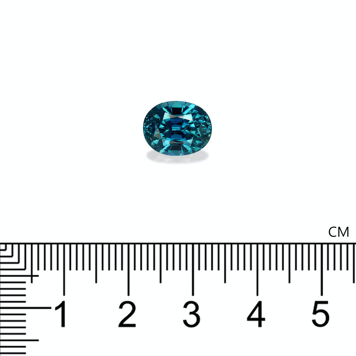 Cobalt Blue Zircon 7.16ct - 10x8mm (ZI0907)