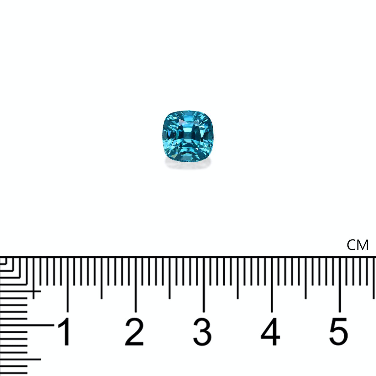 Blue Zircon 3.49ct - 7mm (ZI0921)