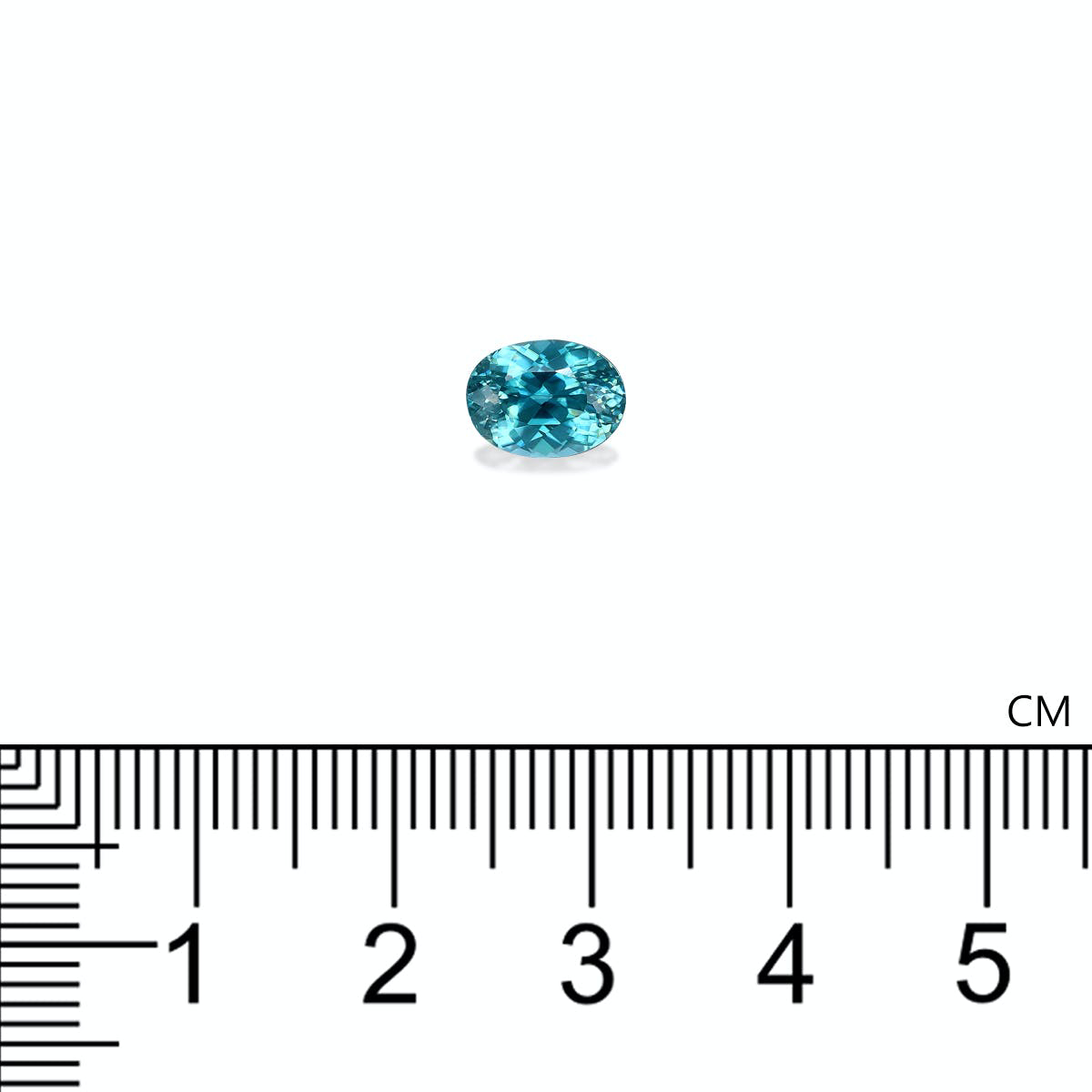 Blue Zircon 2.67ct - 8x6mm (ZI0928)