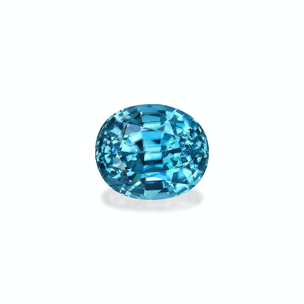 Blue Zircon 4.61ct - 9x7mm (ZI1001)