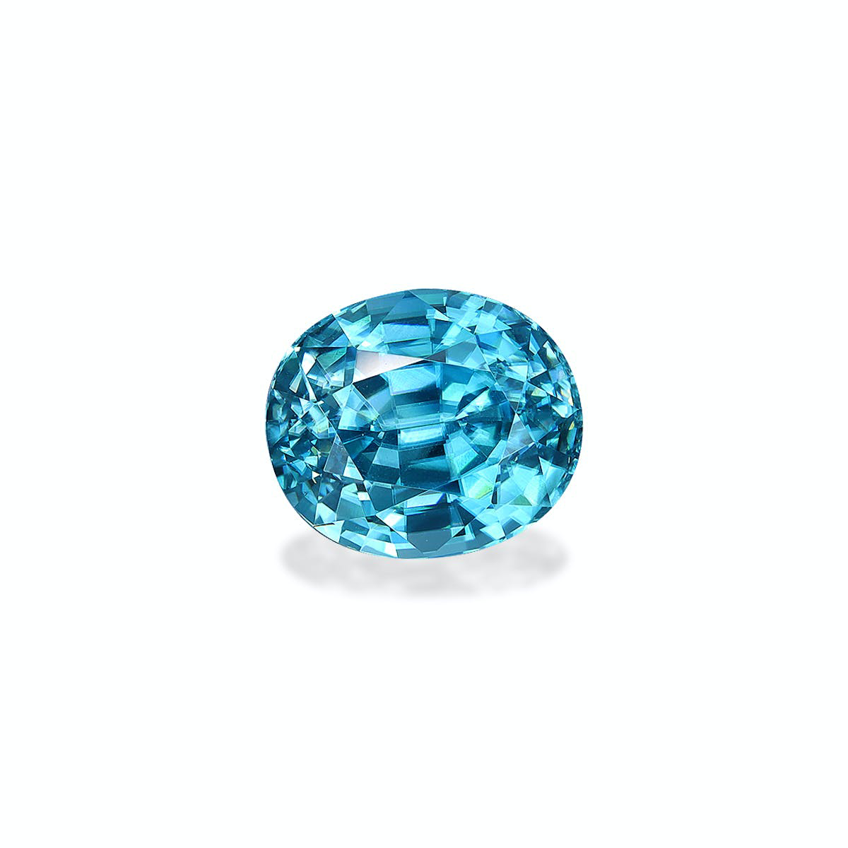 Blue Zircon 4.61ct - 9x7mm (ZI1001)
