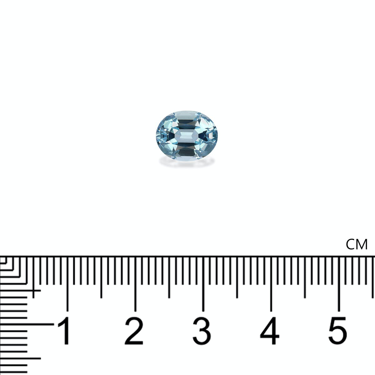Baby Blue Aquamarine 2.08ct - 9x7mm (AQ3784)
