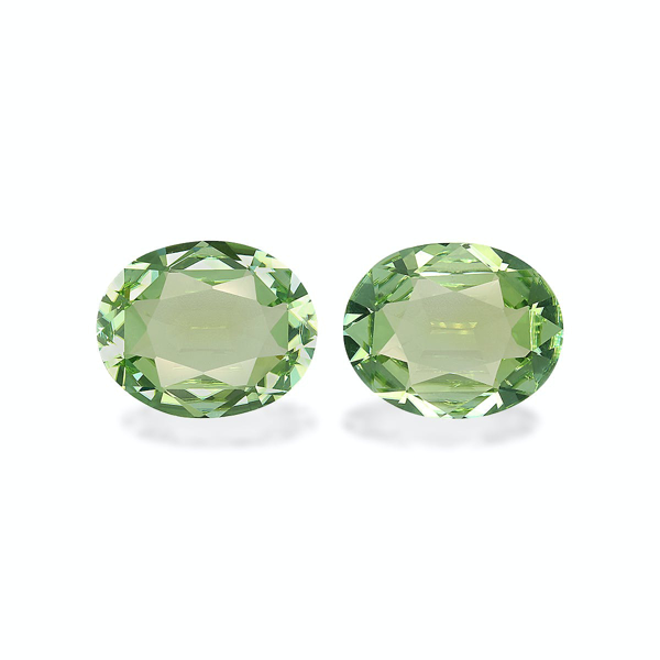 Pale Green Tourmaline 5.19ct - 11x9mm Pair (TG1704)