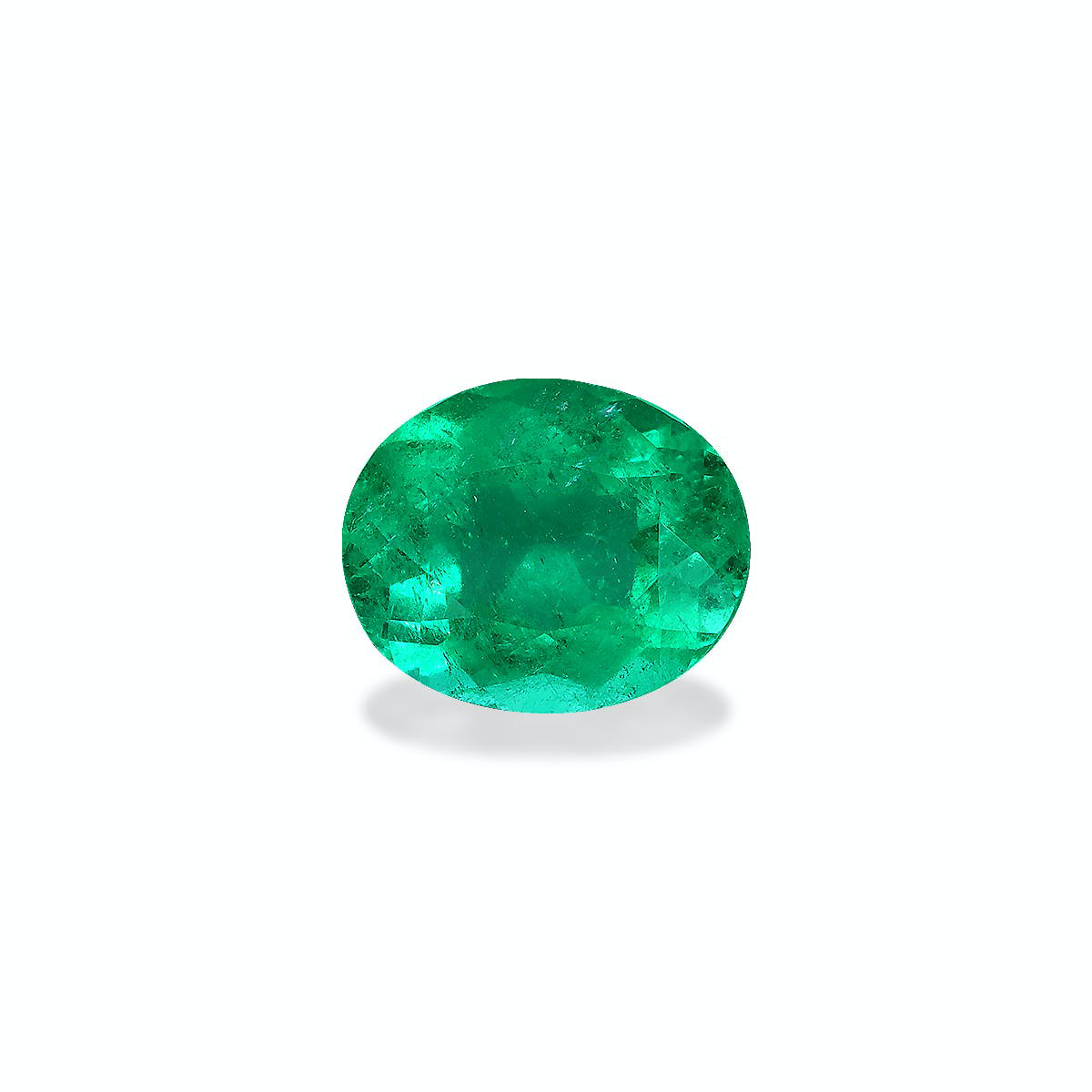 Vivid Green Colombian Emerald 1.76ct - 9x7mm (EM0093)