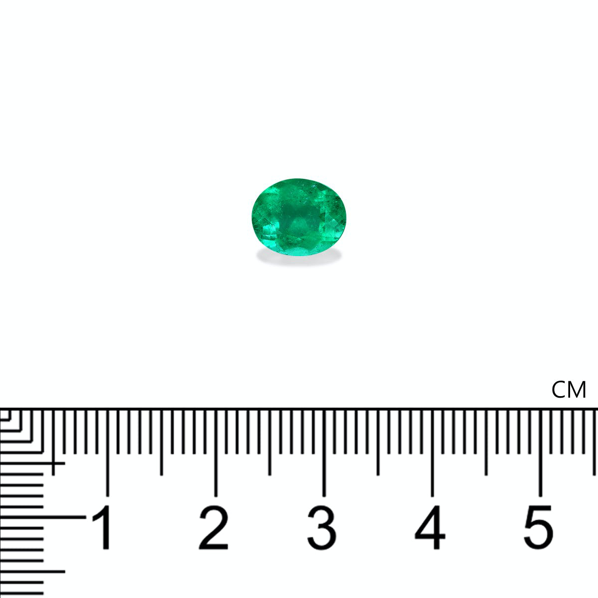 Vivid Green Colombian Emerald 1.76ct - 9x7mm (EM0093)