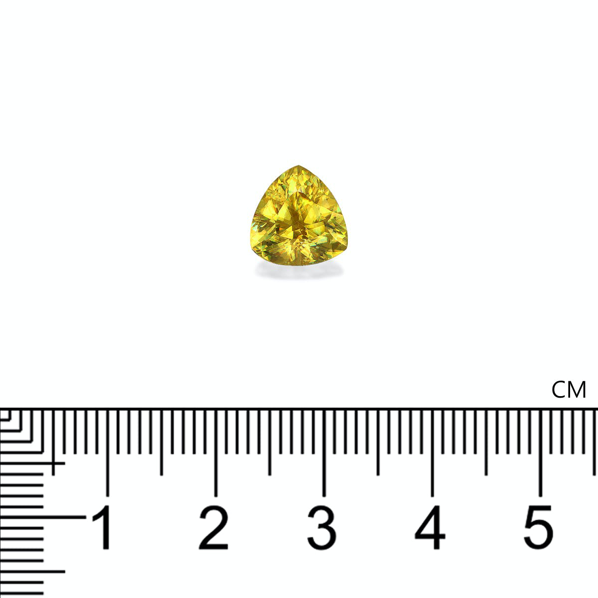 Lemon Yellow Sphene 3.06ct - 9mm (SH1289)