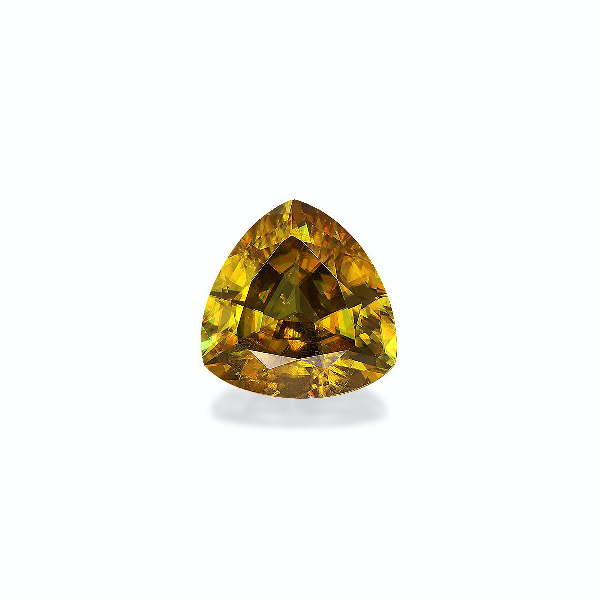 Corn Yellow Sphene 2.58ct - 9mm (SH1290)