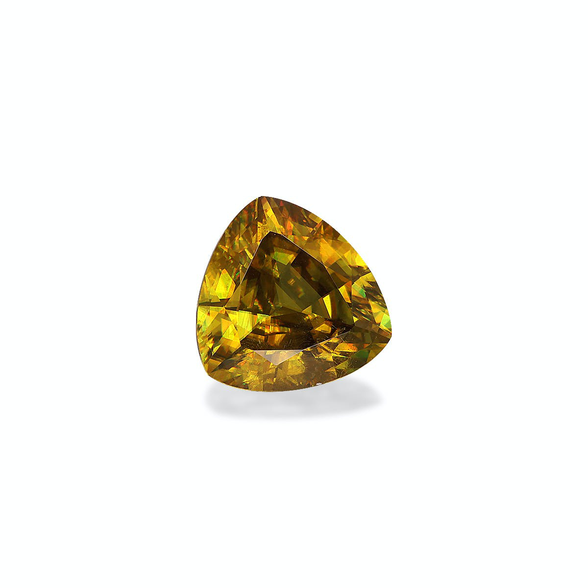 Corn Yellow Sphene 2.58ct - 9mm (SH1290)