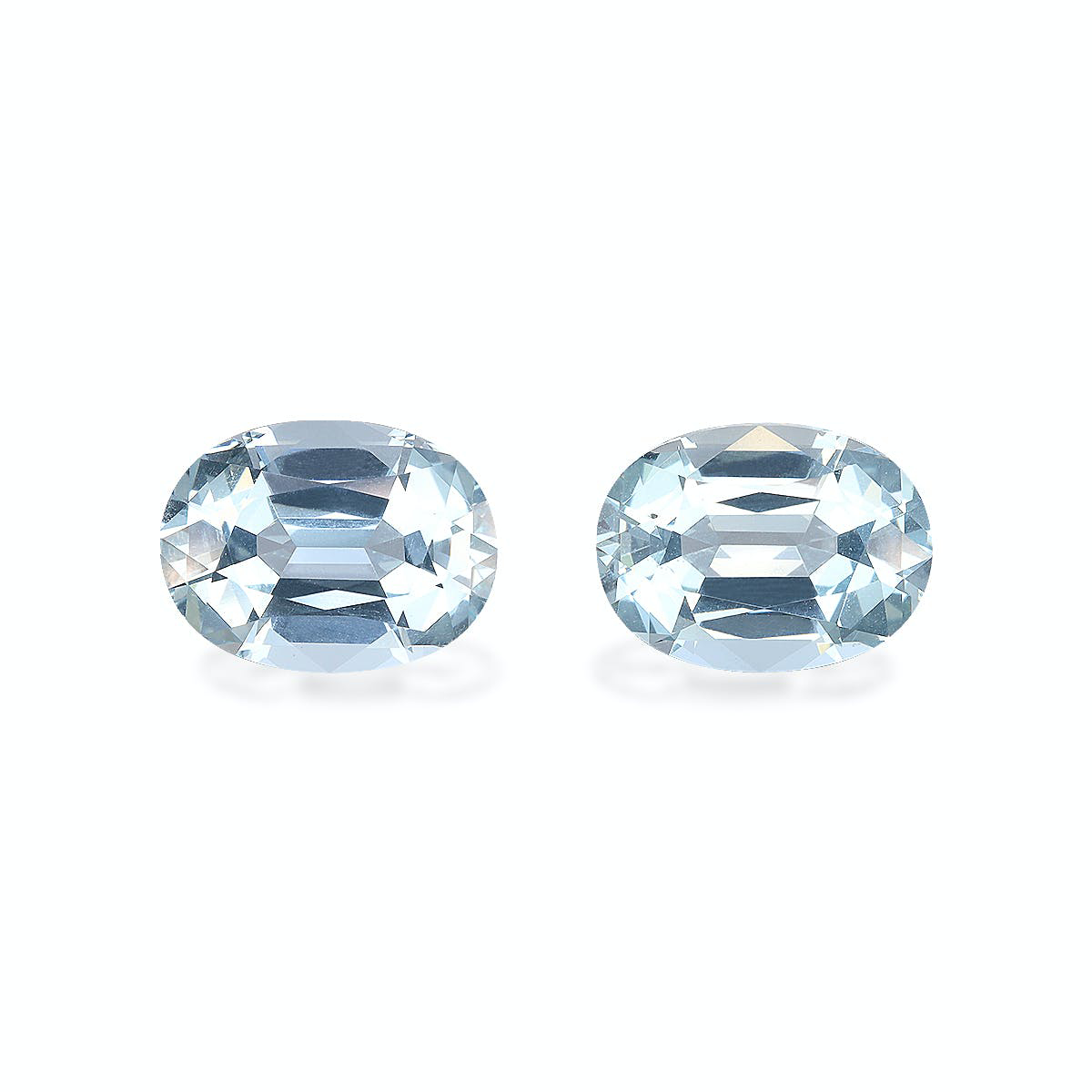 Sky Blue Aquamarine 9.07ct - Pair (AQ3761)