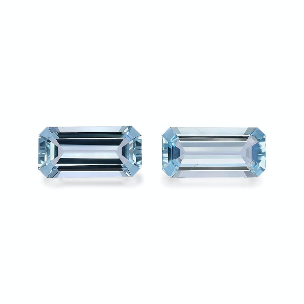 Sky Blue Aquamarine 3.99ct - Pair (AQ4133)