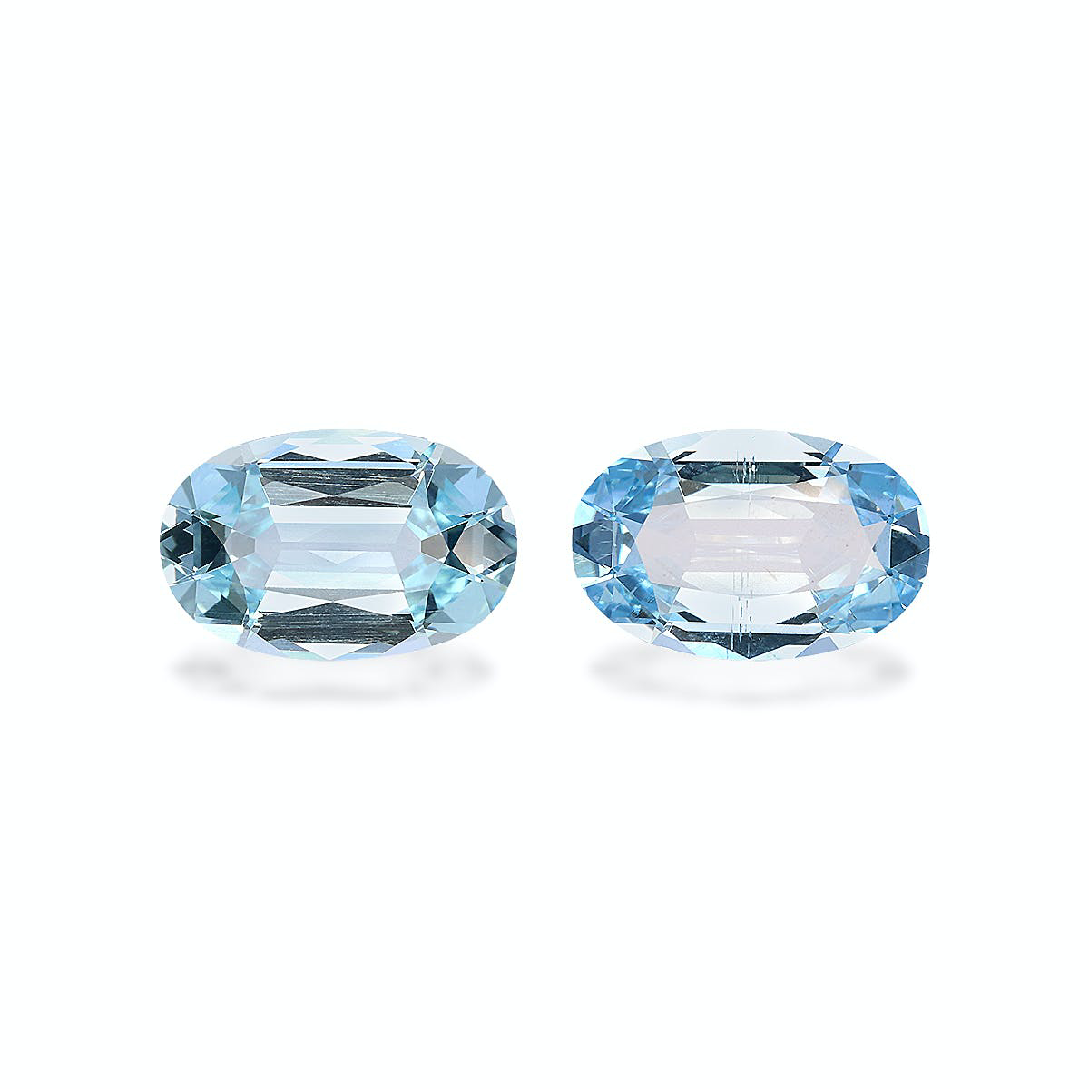 Sky Blue Aquamarine 6.10ct - Pair (AQ4393)