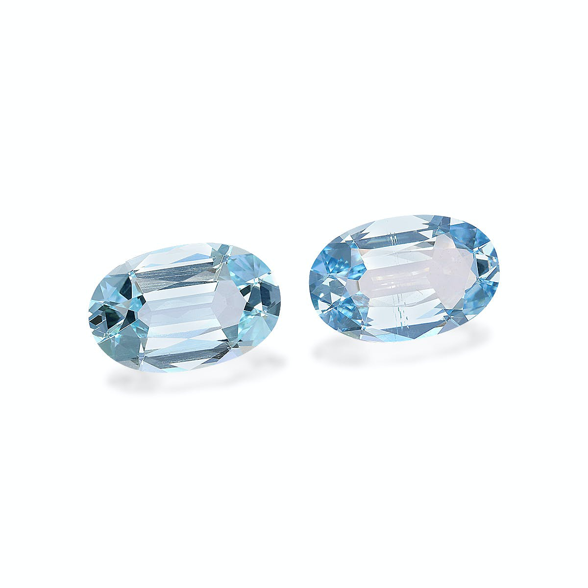 Sky Blue Aquamarine 6.10ct - Pair (AQ4393)