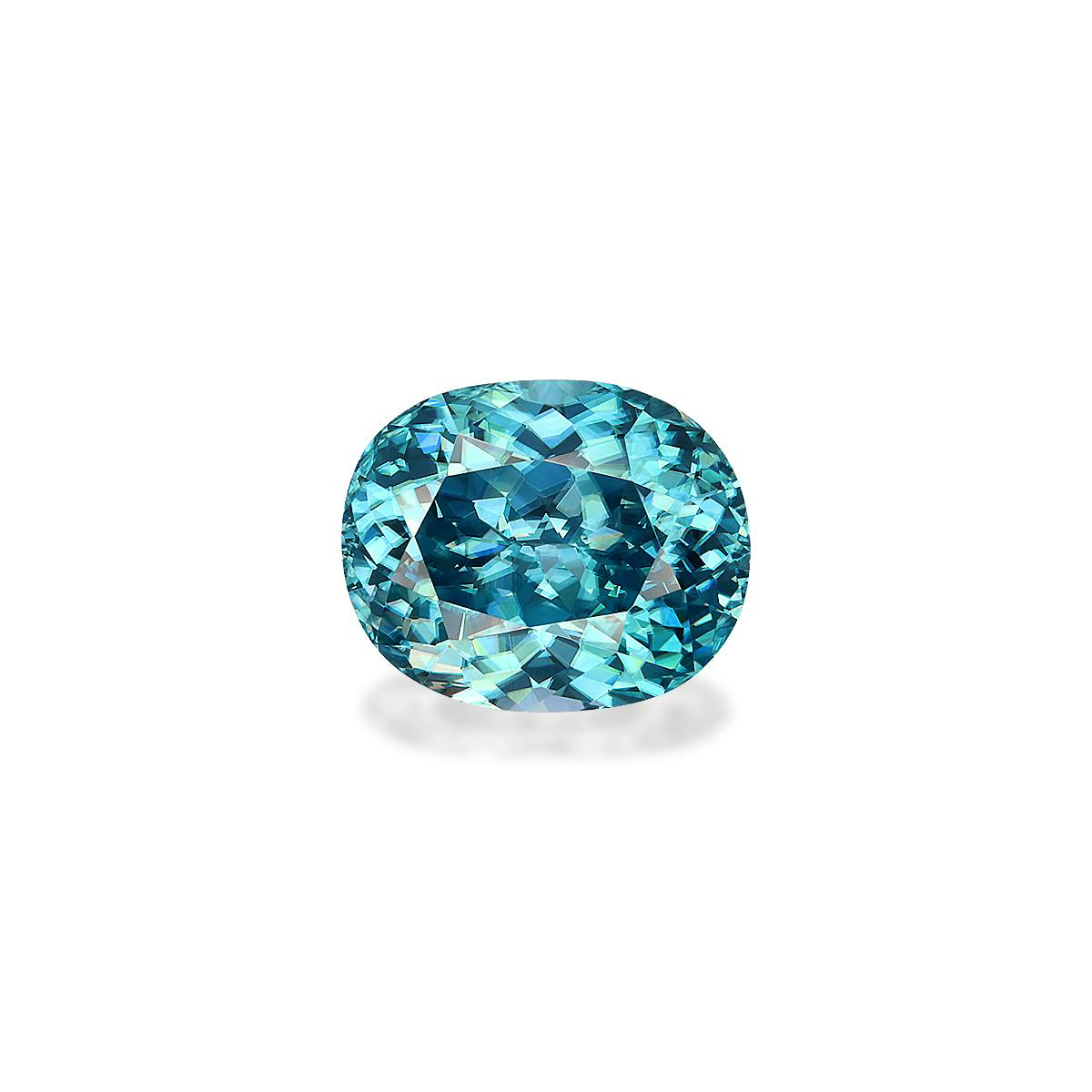 Blue Zircon 6.87ct - 11x9mm (ZI1094)