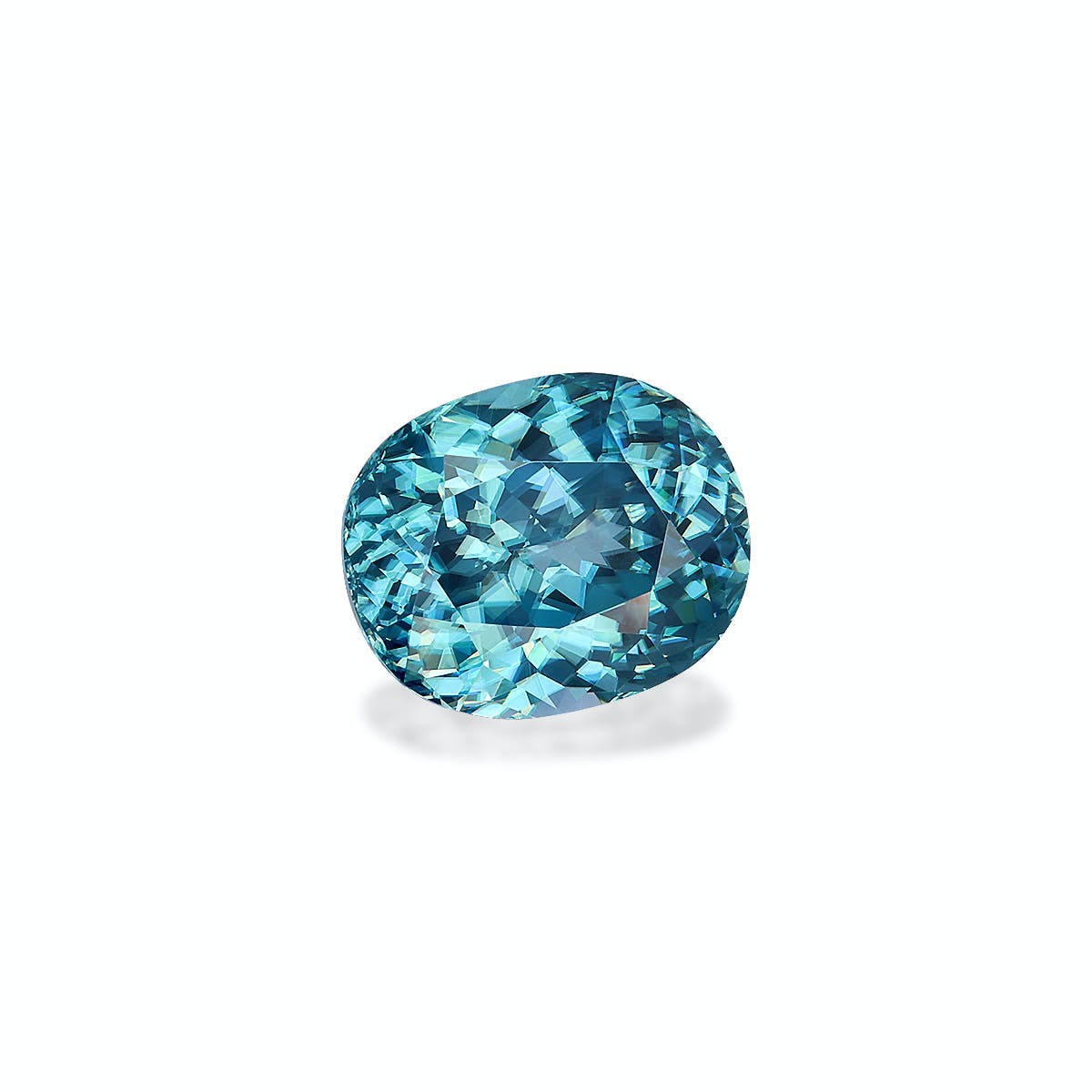 Blue Zircon 6.87ct - 11x9mm (ZI1094)