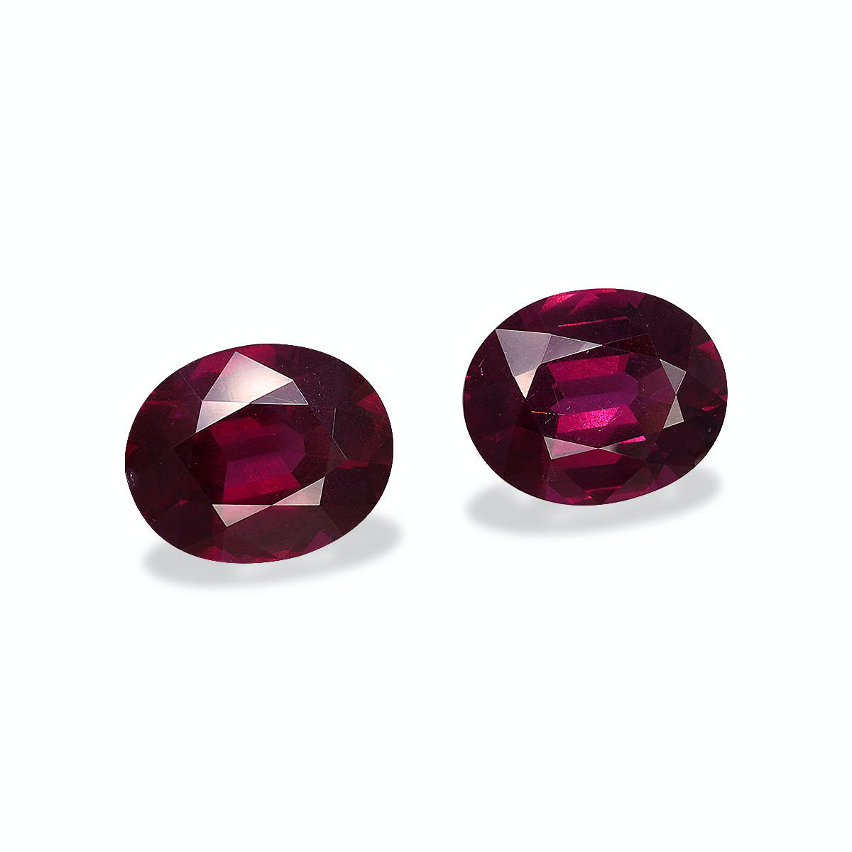 Magenta Purple Umbalite Garnet 14.99ct - 13x11mm Pair (RD0382)