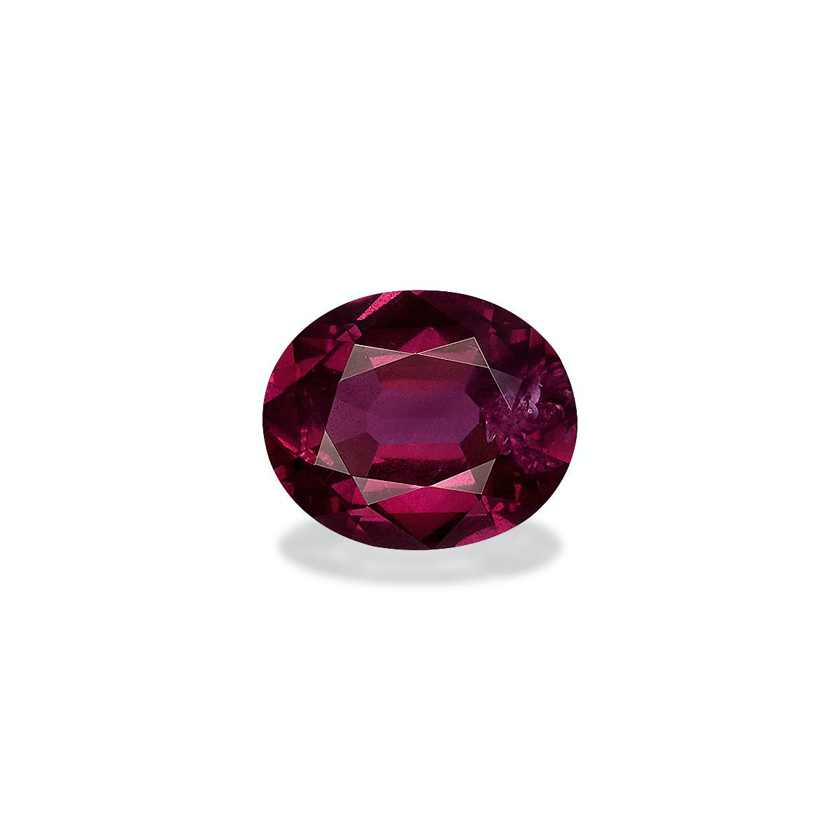Magenta Purple Umbalite Garnet 3.87ct - 11x9mm (RD0404)