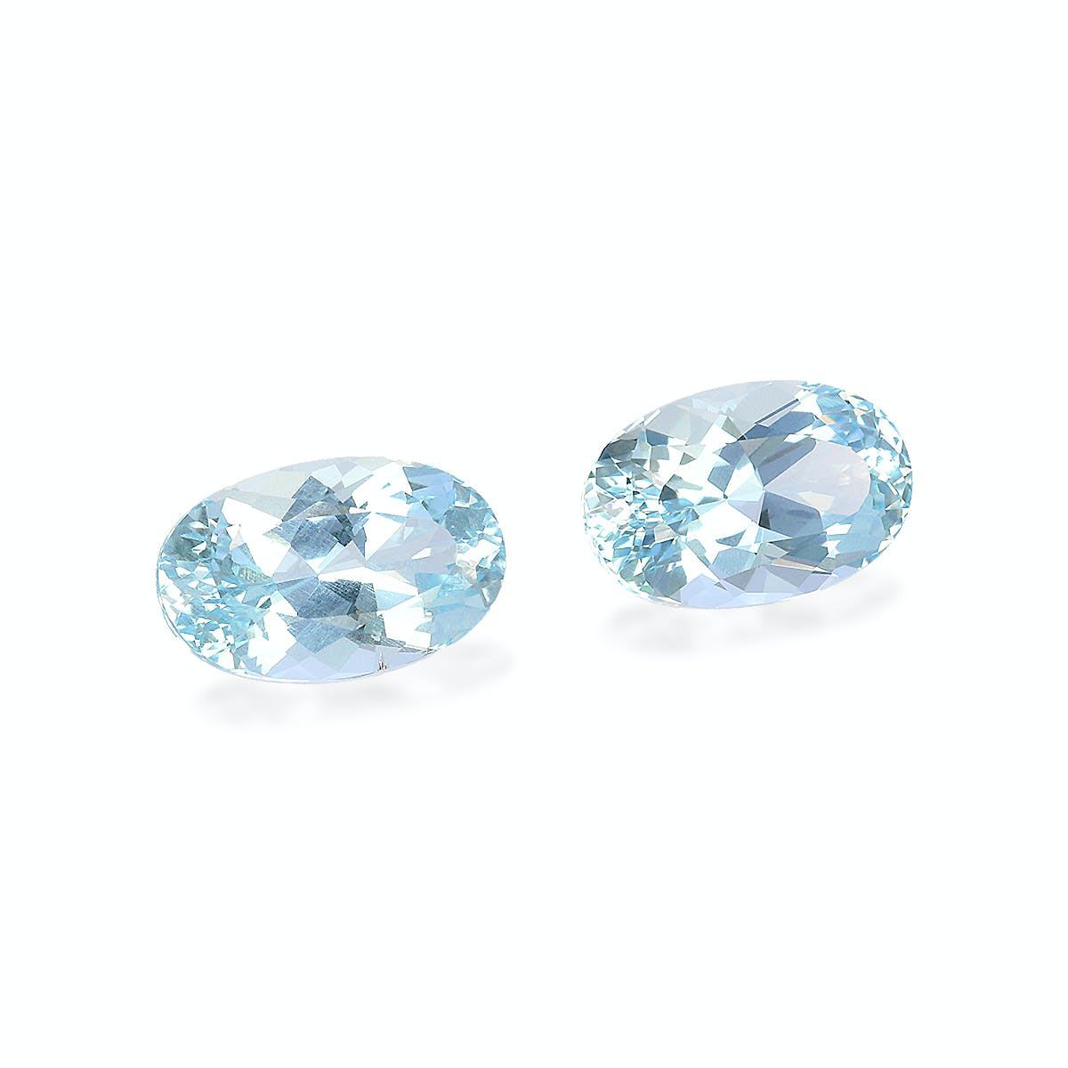 Sky Blue Aquamarine 5.20ct - Pair (AQ4434)