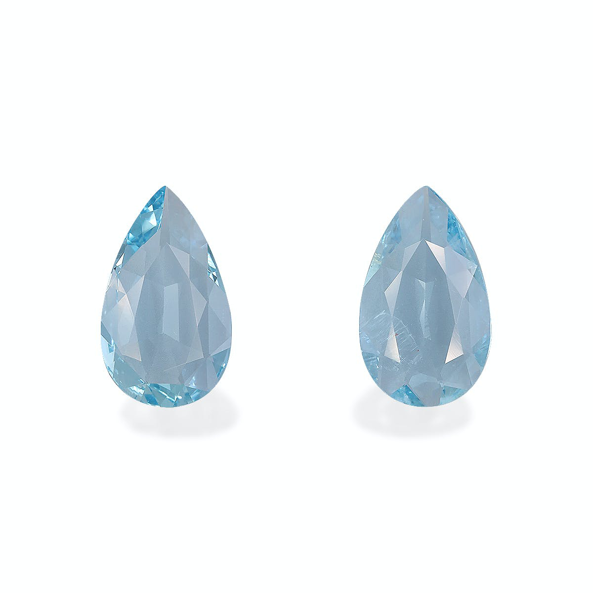 Ice Blue Aquamarine 4.21ct - Pair (AQ4586)
