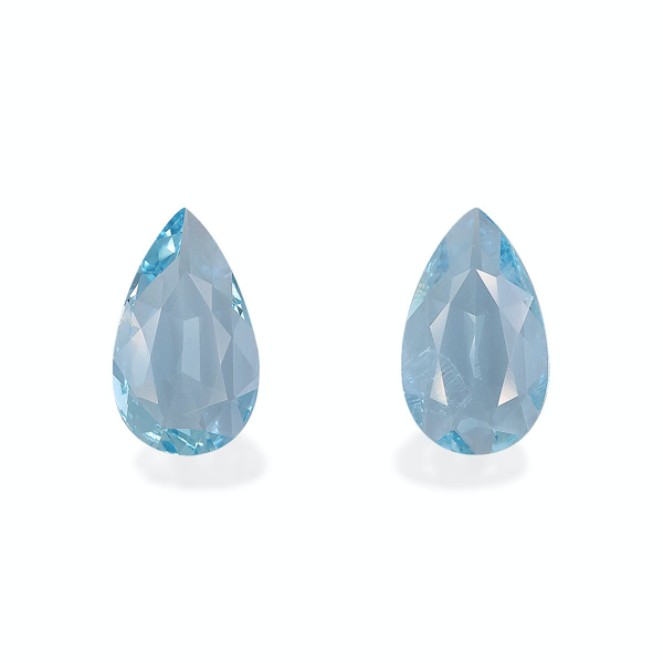 Ice Blue Aquamarine 4.21ct - Pair (AQ4586)