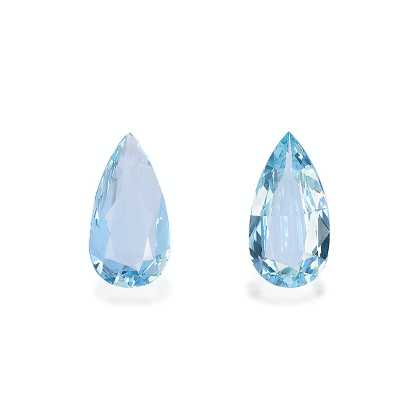 Ice Blue Aquamarine 4.08ct - Pair (AQ4587)