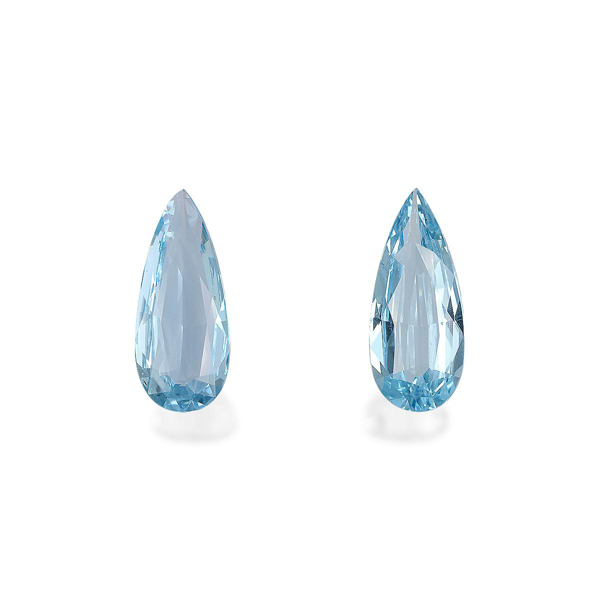 Ice Blue Aquamarine 3.84ct - Pair (AQ4607)