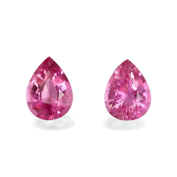 Fuscia Pink Rubellite Tourmaline 2.76ct - 8x6mm Pair (RL1275)
