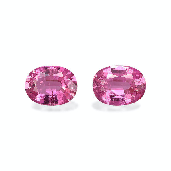 Fuscia Pink Rubellite Tourmaline 2.61ct - 8x6mm Pair (RL1276)
