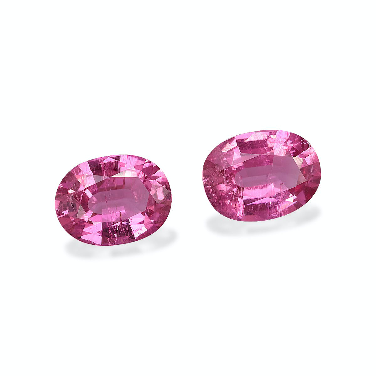 Fuscia Pink Rubellite Tourmaline 2.61ct - 8x6mm Pair (RL1276)
