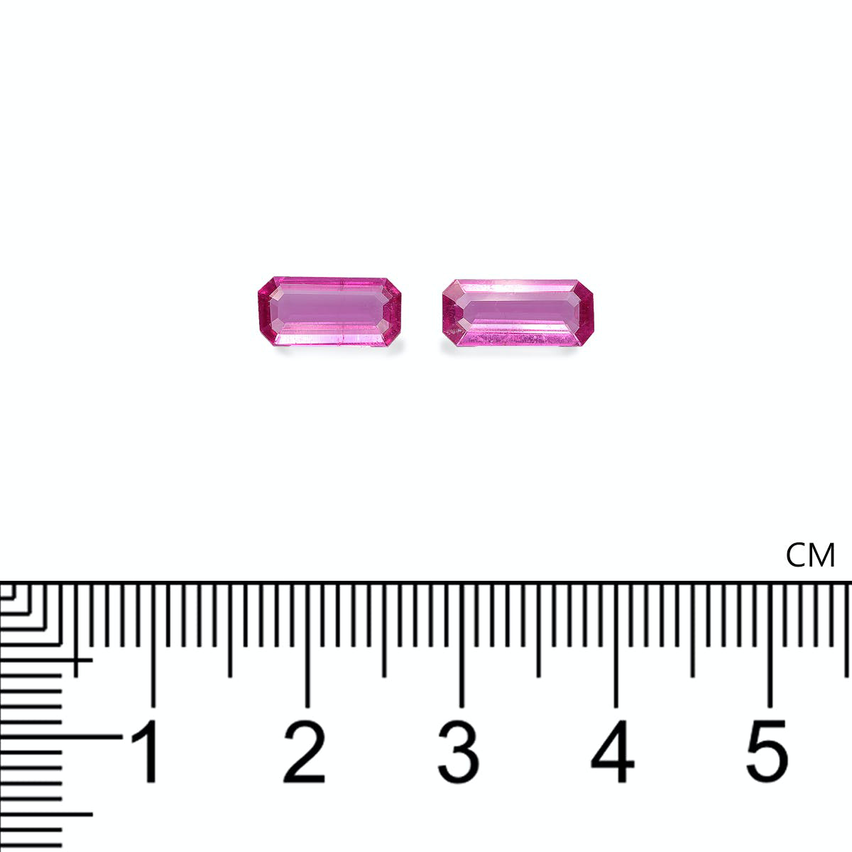 Fuscia Pink Rubellite Tourmaline 1.52ct - Pair (RL1277)