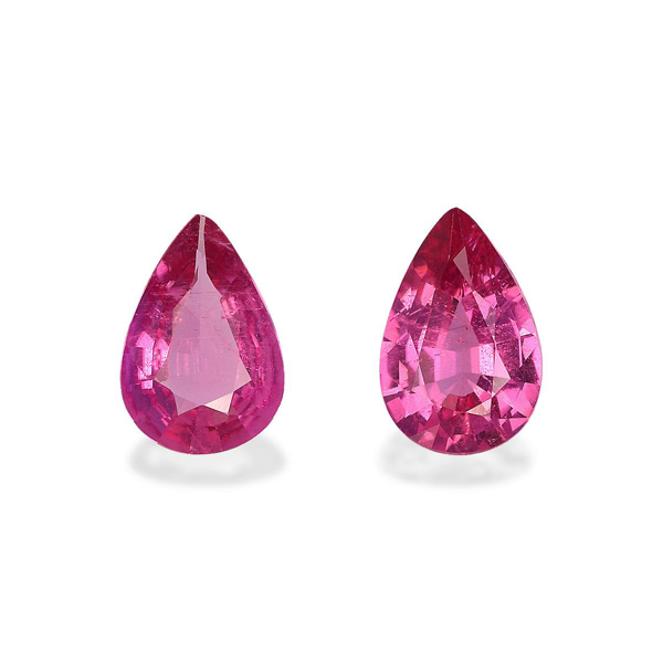 Fuscia Pink Rubellite Tourmaline 1.76ct - Pair (RL1283)