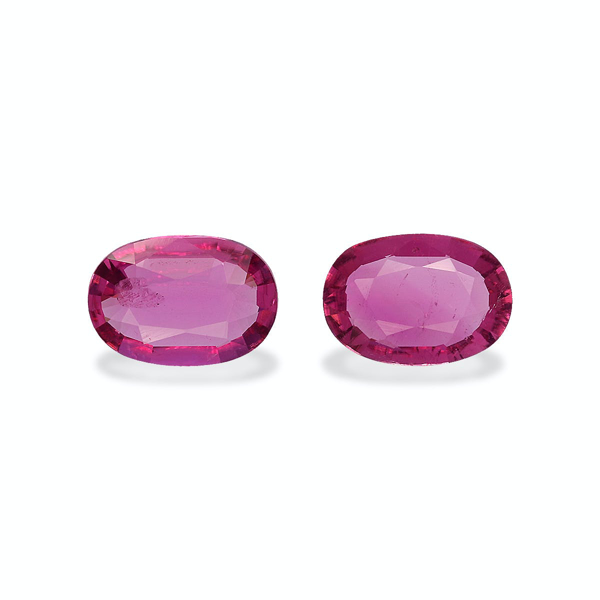 Fuscia Pink Rubellite Tourmaline 1.68ct - Pair (RL1284)